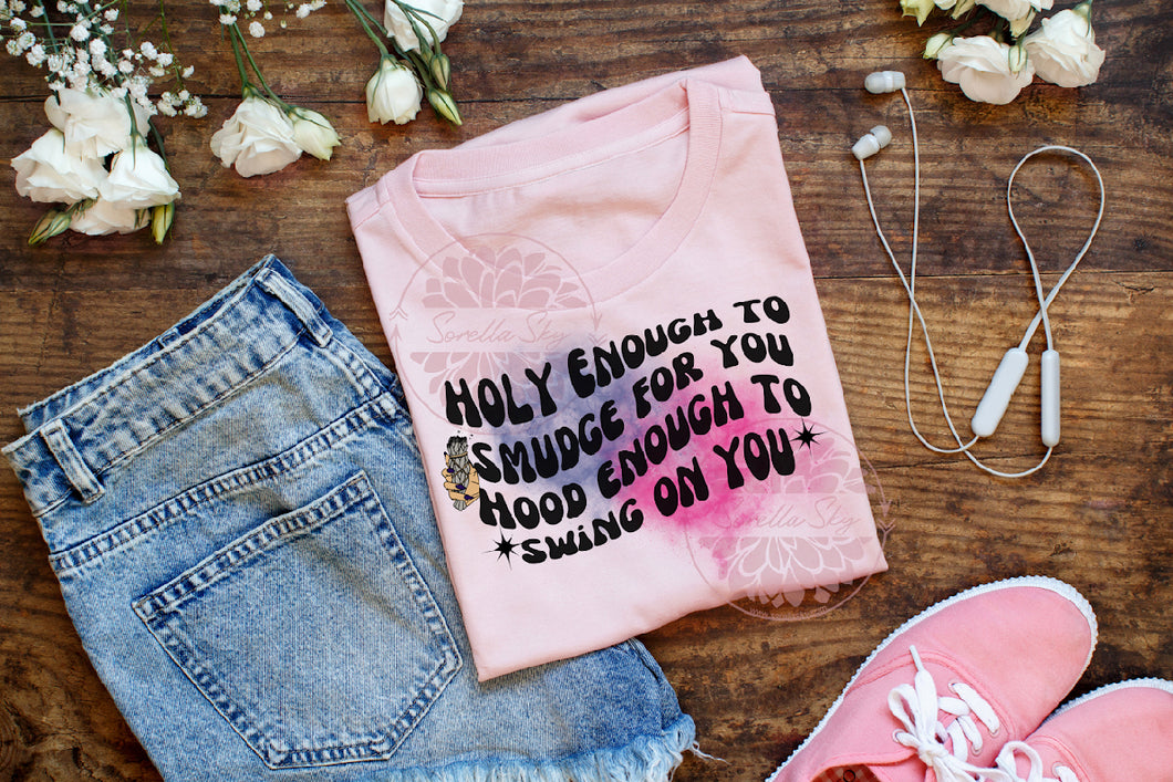 Holy and Hood Ladies Graphic T-Shirt